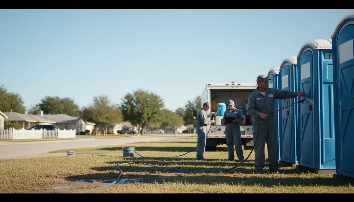 Long-Term Portable Toilet Rental in Pheba, MS near me